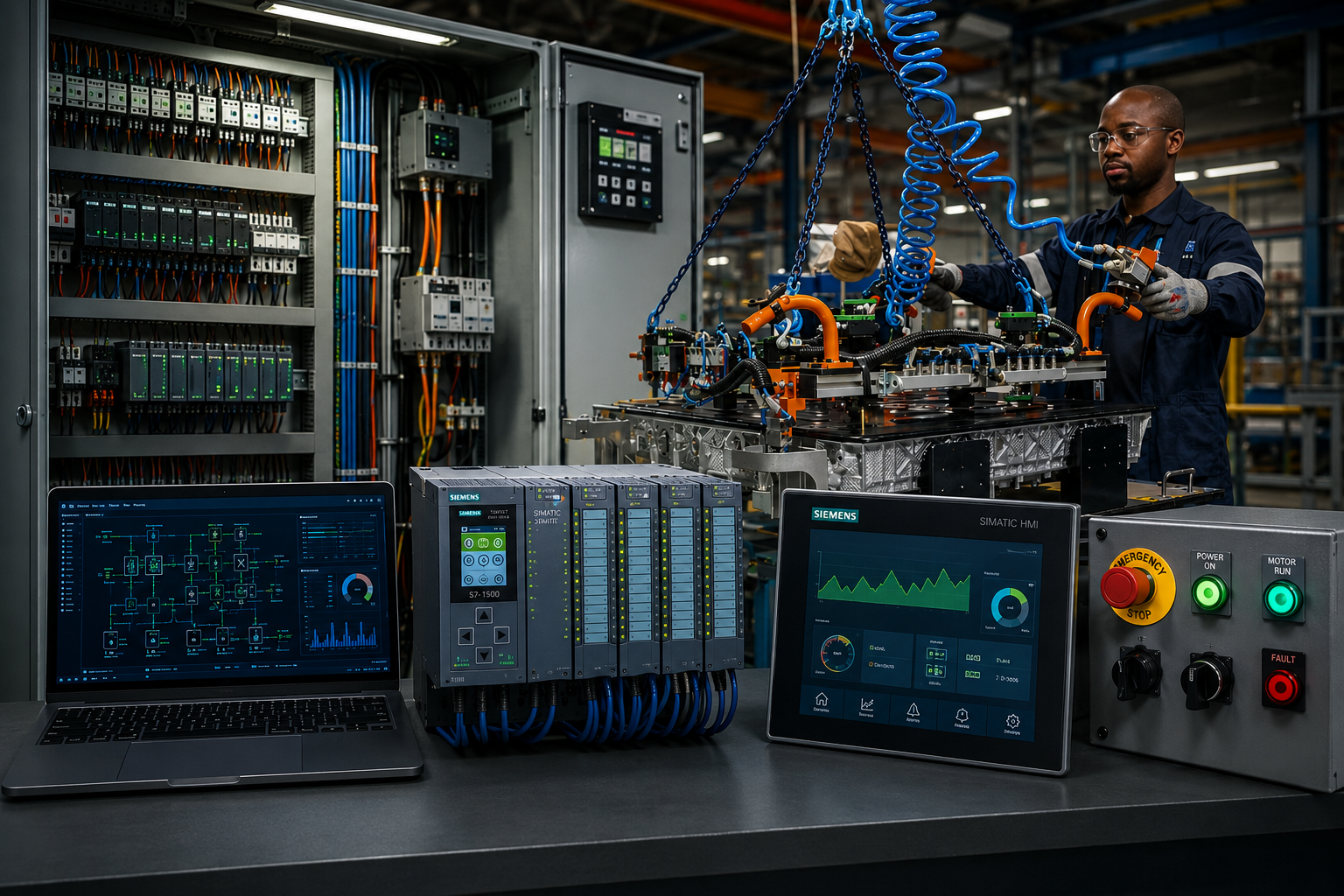 Advanced PLC and automation